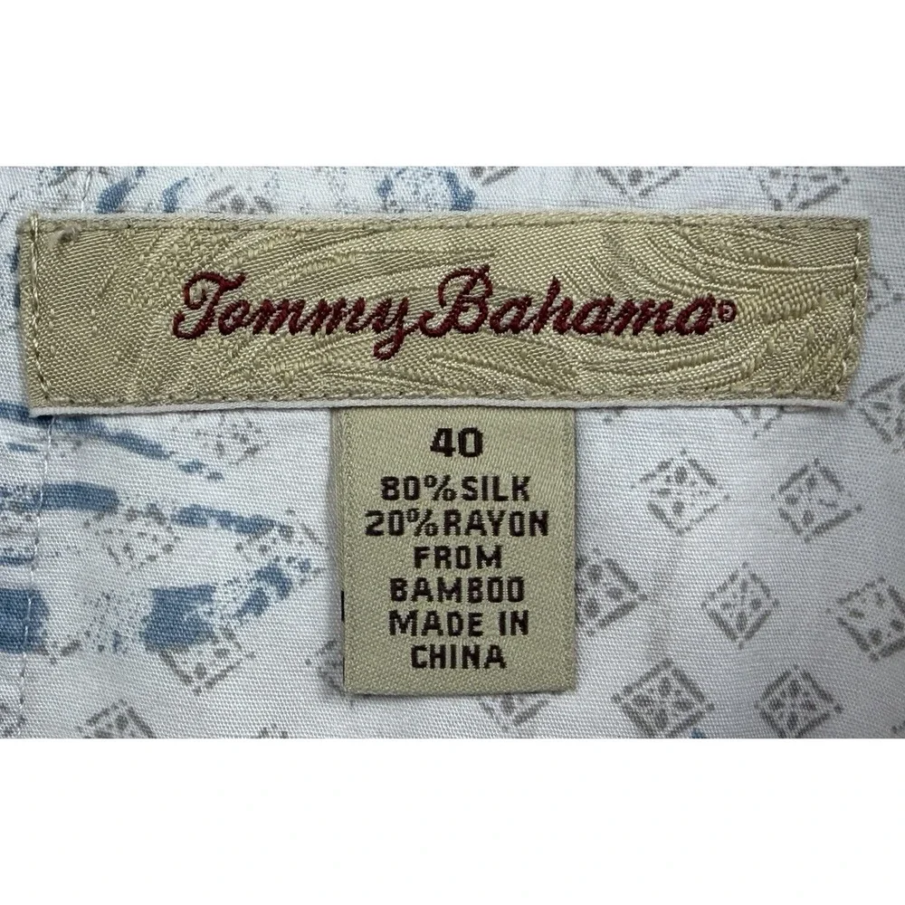 Tommy Bahama Silk‎ Blend Beige Pleated Shorts Size 40 Golf Resort Wear Preppy